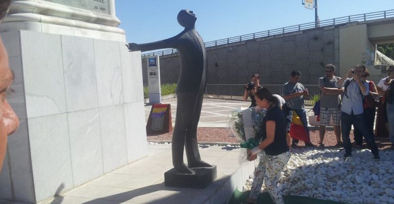 Casares rinde homenaje a sus mayores en la feria de agosto, este año especial acto entorno a Miss Casares, Francisca  Vázquez.