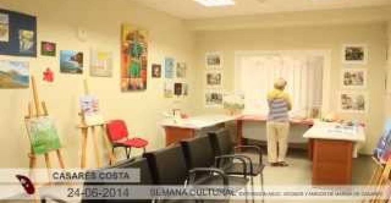 VÍDEO: Exposición de manualidades y pintura de la Asociación de Vecinos y Amigos de Marina de Casares