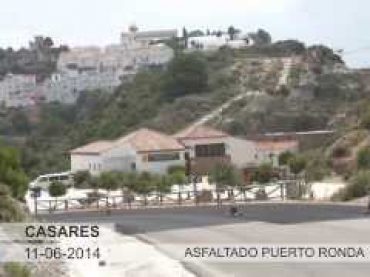 VÍDEO: Obras de mejora en el firme desde la curva de "Las Cadenitas" hasta el Puerto de Ronda
