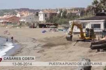 VÍDEO: Puesta a punto de las playas de Casares para el verano