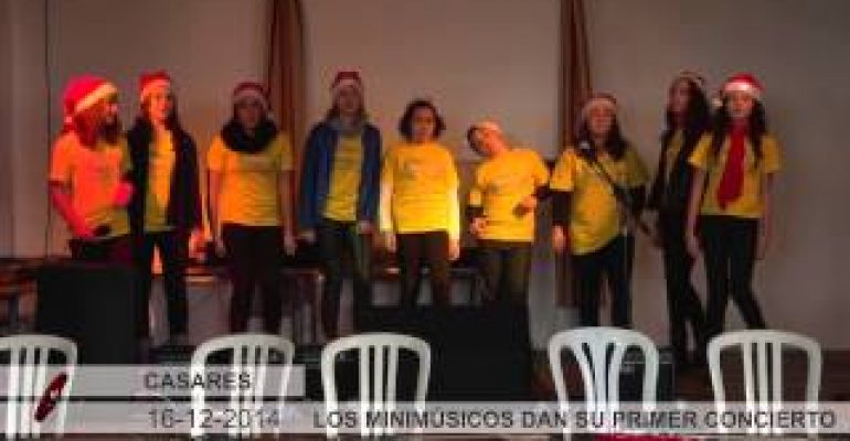 Vídeos: Los Minimúsicos dan su primer concierto