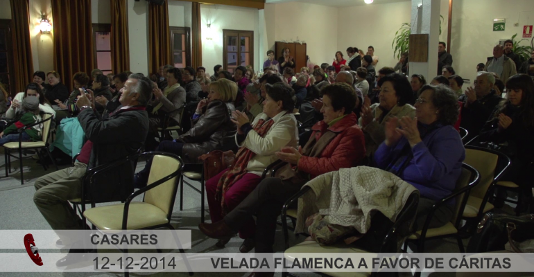 Vídeo: Velada flamenca a favor de Cáritas