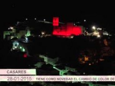 Vídeo: Pruebas de la nueva iluminación del Recinto del Castillo