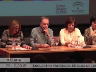 2015 10 28 Club de Lecturas de Málaga con Antonio Soler