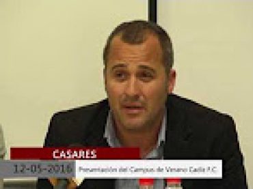 2016 05 12 Presentacion Campus de verano Cadiz F C