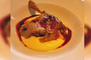 Cocina de Verano | Confit pato asado puré patatas frutos rojos