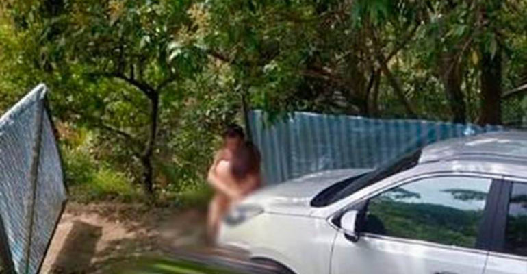 Noticias Curiosas | Momento íntimo en Google Maps
