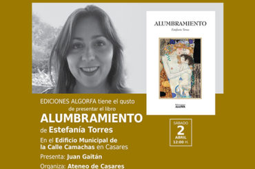 Estefanía Torres presenta en Casares ‘Alumbramiento’, su primer libro