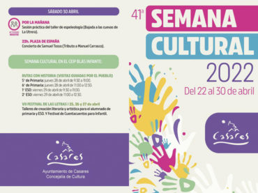 Casares retoma su tradicional Semana Cultural tras dos años de pandemia