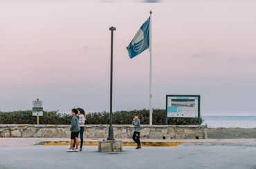 Playa Ancha renueva su Bandera Azul