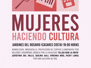 “Mujeres Haciendo Cultura” trae monólogos, proyecciones, mercadillo y música a los Jardines del Rosario