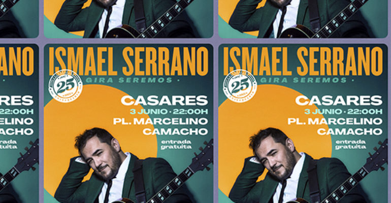Ismael Serrano llega este viernes a Casares con su gira ‘Seremos’