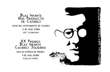 Blas Infante protagonista esta semana en Casares