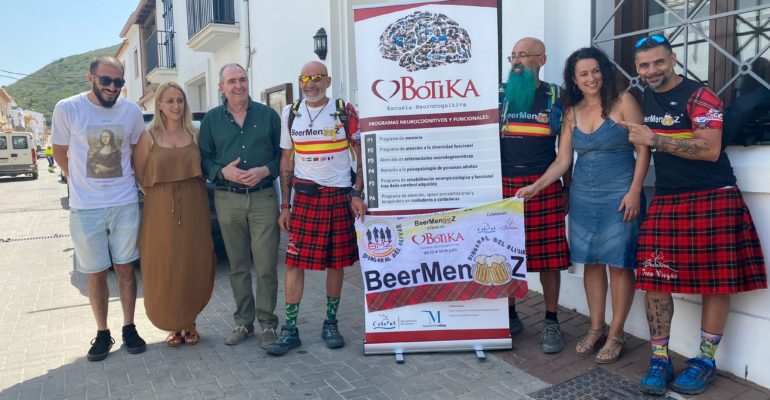 BeerMenZ comienza su reto solidario Jaén-Casares a beneficio de Botika