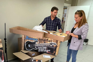 Todo listo para la Nueva Escuela Municipal de Música de Casares Costa