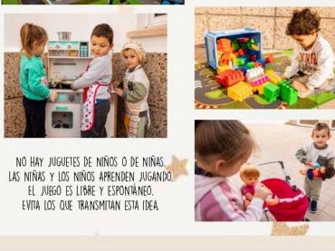 <strong>Los colegios de Casares reciben el catálogo de juguetes no sexistas y no violentos</strong>