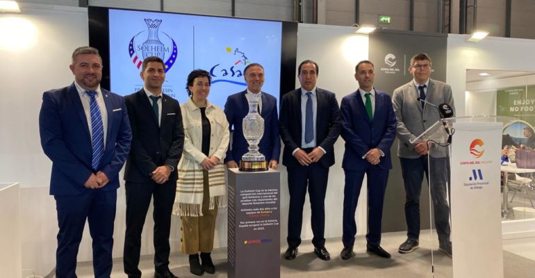 <strong>Casares protagoniza la presentación de la Solheim Cup en Fitur</strong>