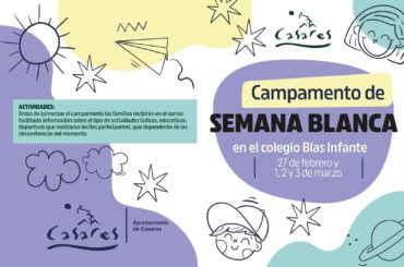 <strong>Casares vuelve a contar con campamento escolar de Semana Blanca</strong>