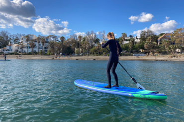 <strong>La Escuela de Paddle Surf inicia la temporada con más de 70 alumnos</strong>