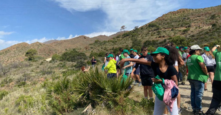 <strong>Arranca en Casares el proyecto Cascos Verdes de Amazon y CIFAL para reforestar Sierra Bermeja</strong>