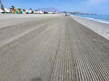 <strong>Las playas de Casares se preparan para el verano</strong>