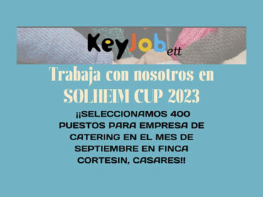 <strong>Una empresa trabajo temporal ofrece más de 400 empleos durante la Solheim Cup</strong>