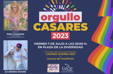 <strong>Casares celebra el viernes el Orgullo LGTBI+ con una jornada festiva y reivindicativa</strong>