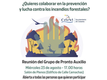 Casares busca voluntarios para ampliar su grupo de Pronto Auxilio