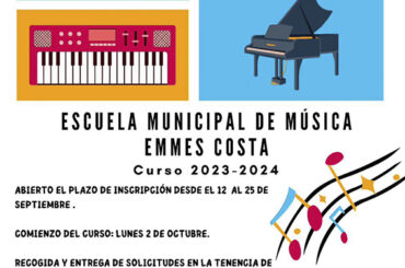 <strong>La Escuela Municipal de Música prepara el inicio del curso en Casares Costa y Secadero</strong>