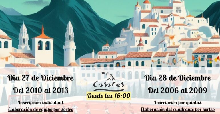 Casares completa la programación navideña con una oferta de competiciones deportivas