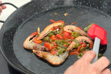 Cocina casareña | Arroz con gambas