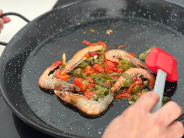 Cocina casareña | Arroz con gambas