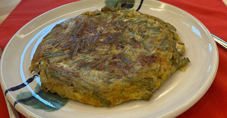 Cocina casareña | Tortilla de tagarninas