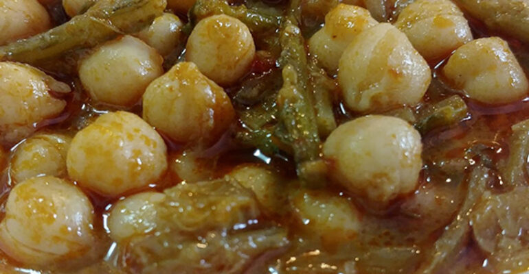 Cocina casareña | Potaje de tagarninas