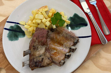 Cocina casareña | Costillas al horno con patatas