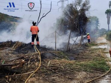 Bomberos atienden dos conatos de incendio en el mismo día en Casares y Secadero