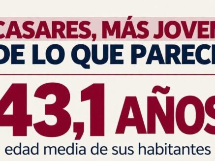 Casares mantiene una población joven: los menores de 20 años superan a los mayores de 65